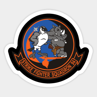 F/A18 Rhino - VFA94 Mighty Shrikes Sticker